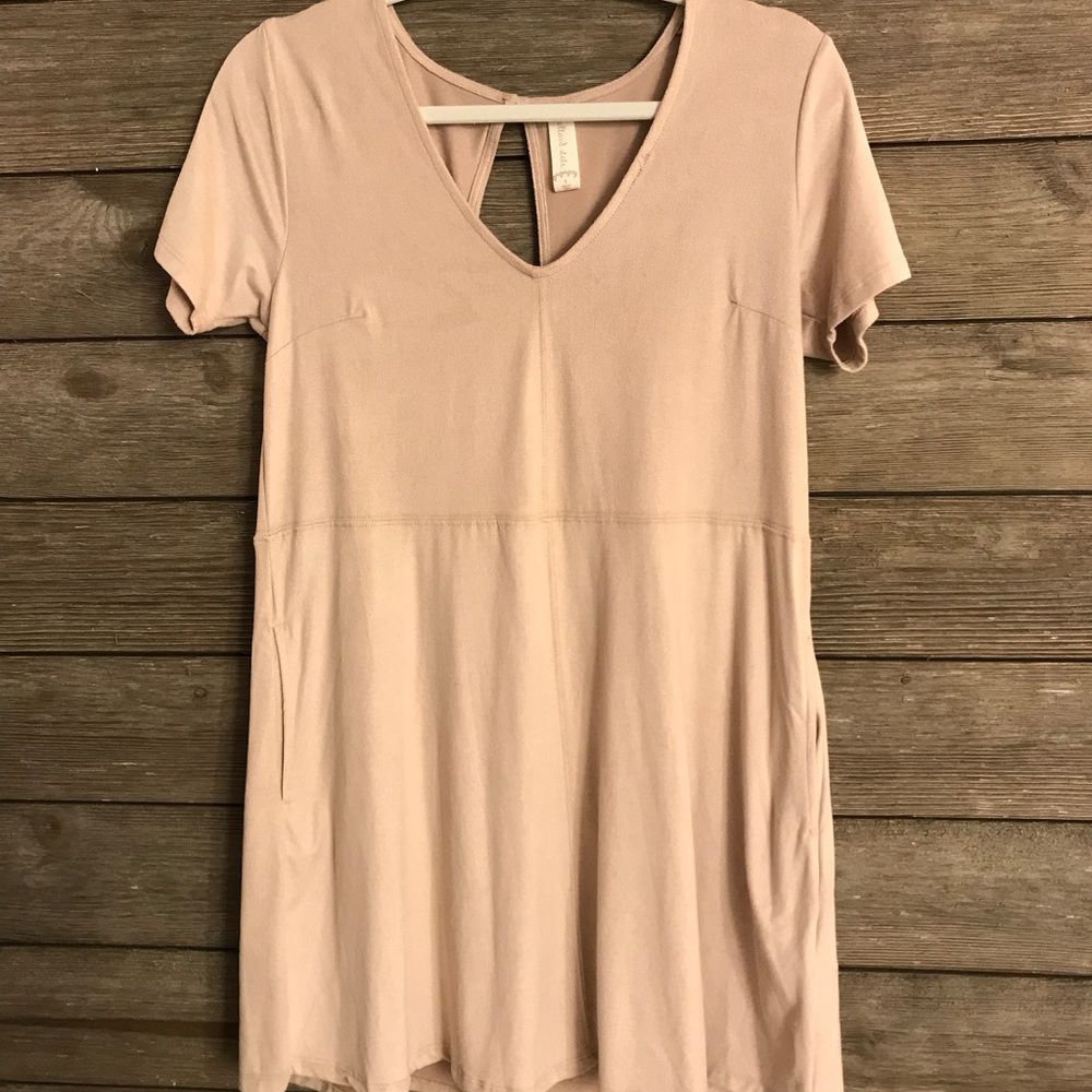 Nude pink altar’d state dress